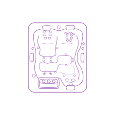 Fixtures Hot Tub Jacuzzi Sundance Capri Spa Laser Cut Svg File, Free Vectors File